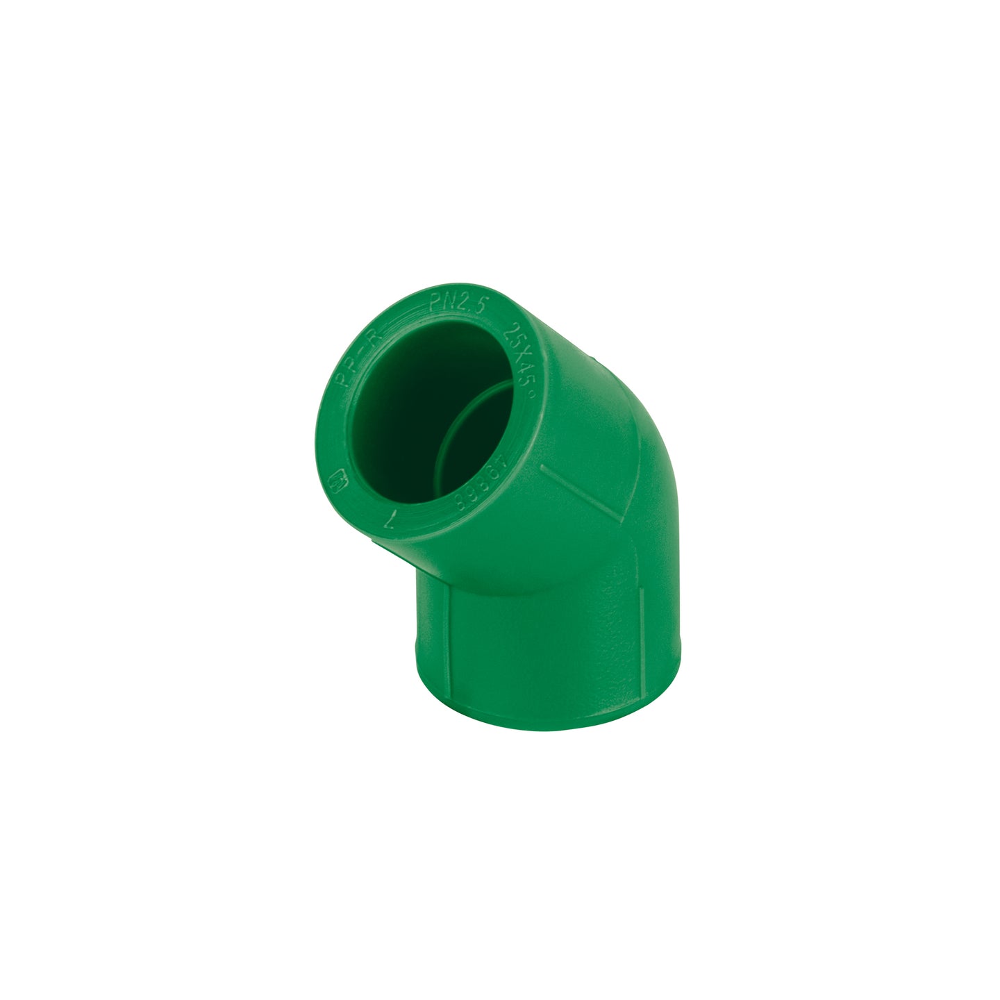 CV-862 Codo 45° de PPR, 3/4" (25mm), FOSET