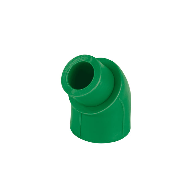 CV-872 Codo 45° de PPR, 3/4" (25mm), macho-hembra, FOSET