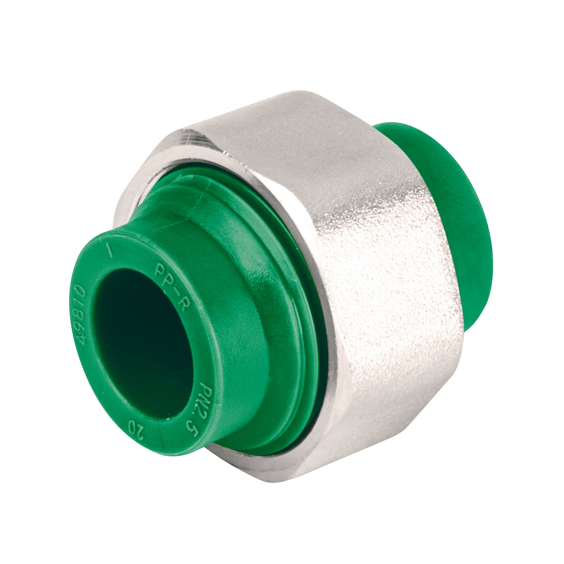 CV-971 Tuerca unión PPR, tuerca latón,  1/2", FOSET