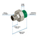 Adaptador Macho PPR 1/2" Foset CV-991 | 20mm x 1/2" NPT