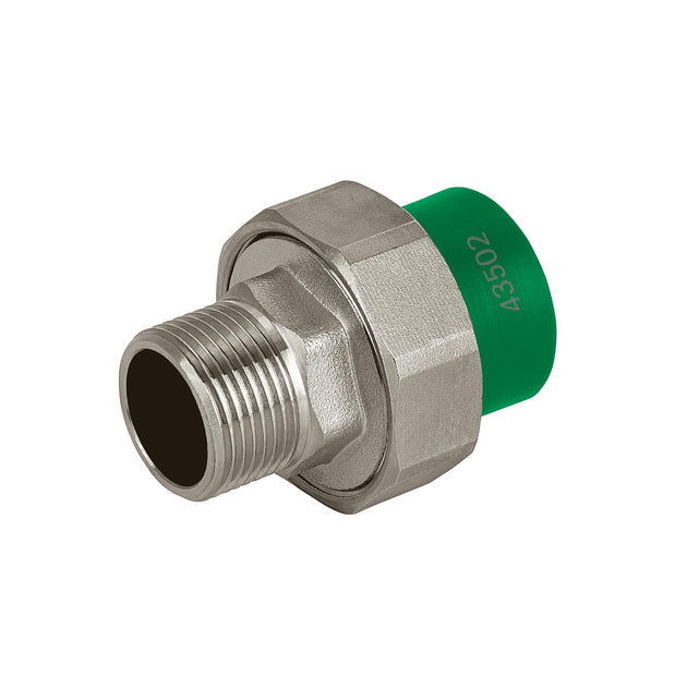 Codo 90° PPR Rosca Macho 3/4" Foset CV-992 | 24 kgf/cm²