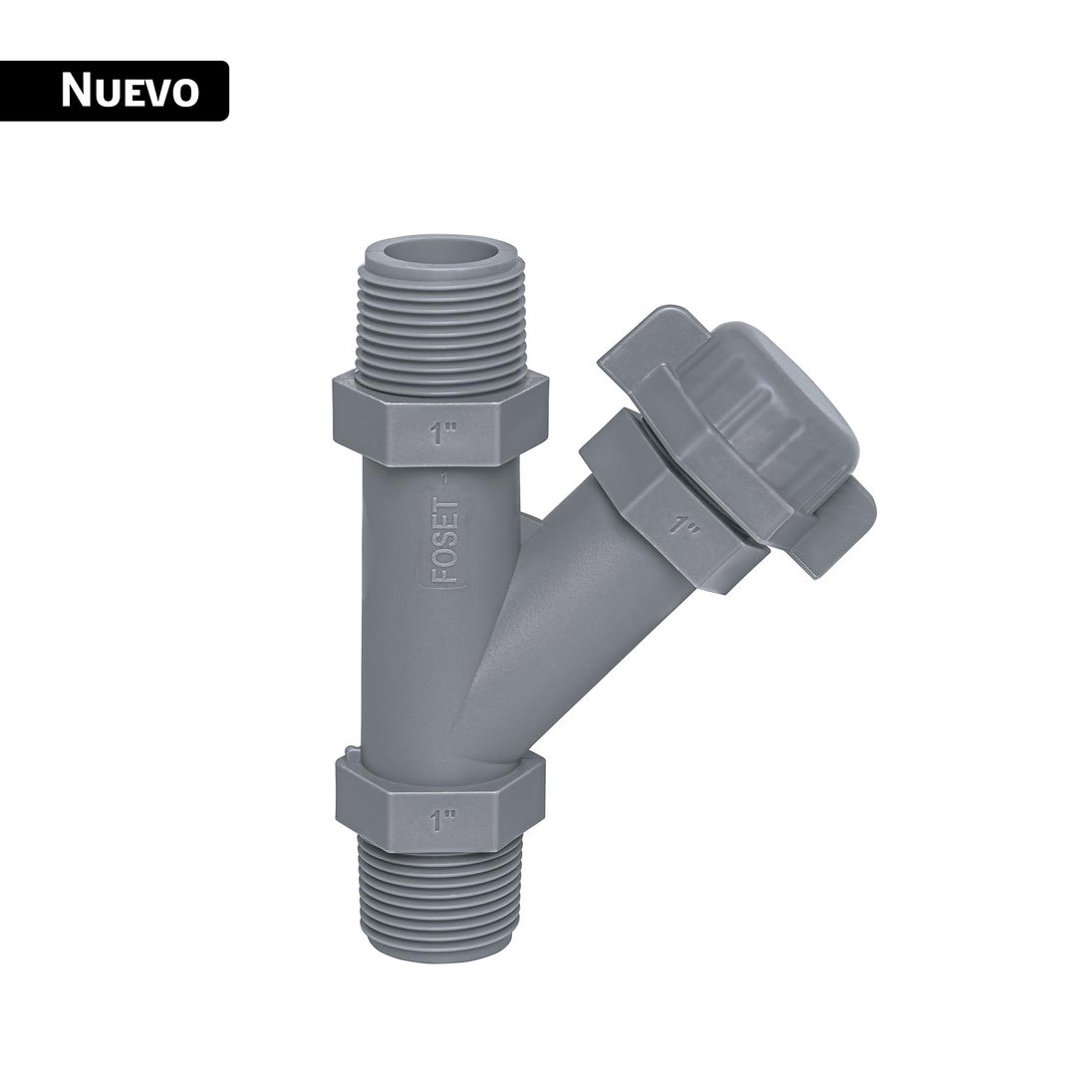 Válvula de Pie Foset CYE-1 1" NPT Polipropileno | Bombas Agua
