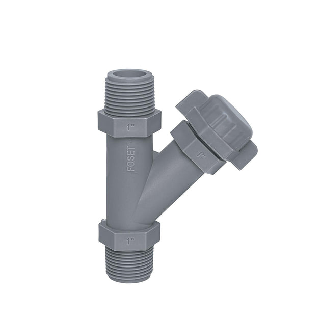Conector Yee Foset CYE-1, 1" NPT, Polipropileno