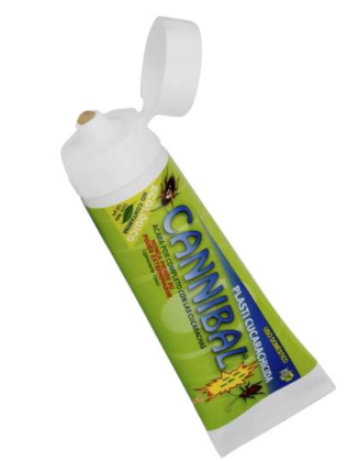 289243 Veneno para Cucaracha Cannibal Tubo 120g - Control de Plagas Efectivo cannibal
