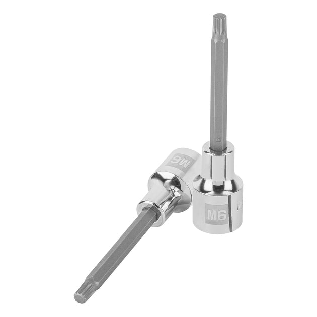 D-1206-BL Dado punta larga bristol M6, cuadro 1/2", Truper
