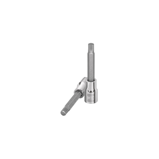 D-1210-BL Dado punta larga bristol M10, cuadro 1/2", Truper