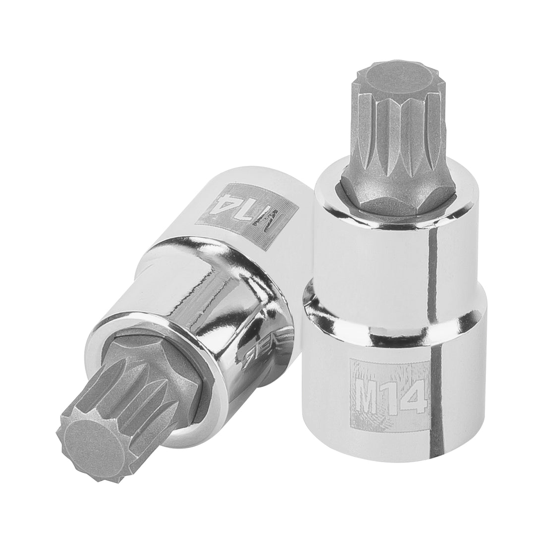 D-1214-BC Dado punta corta bristol M14, cuadro 1/2", Truper