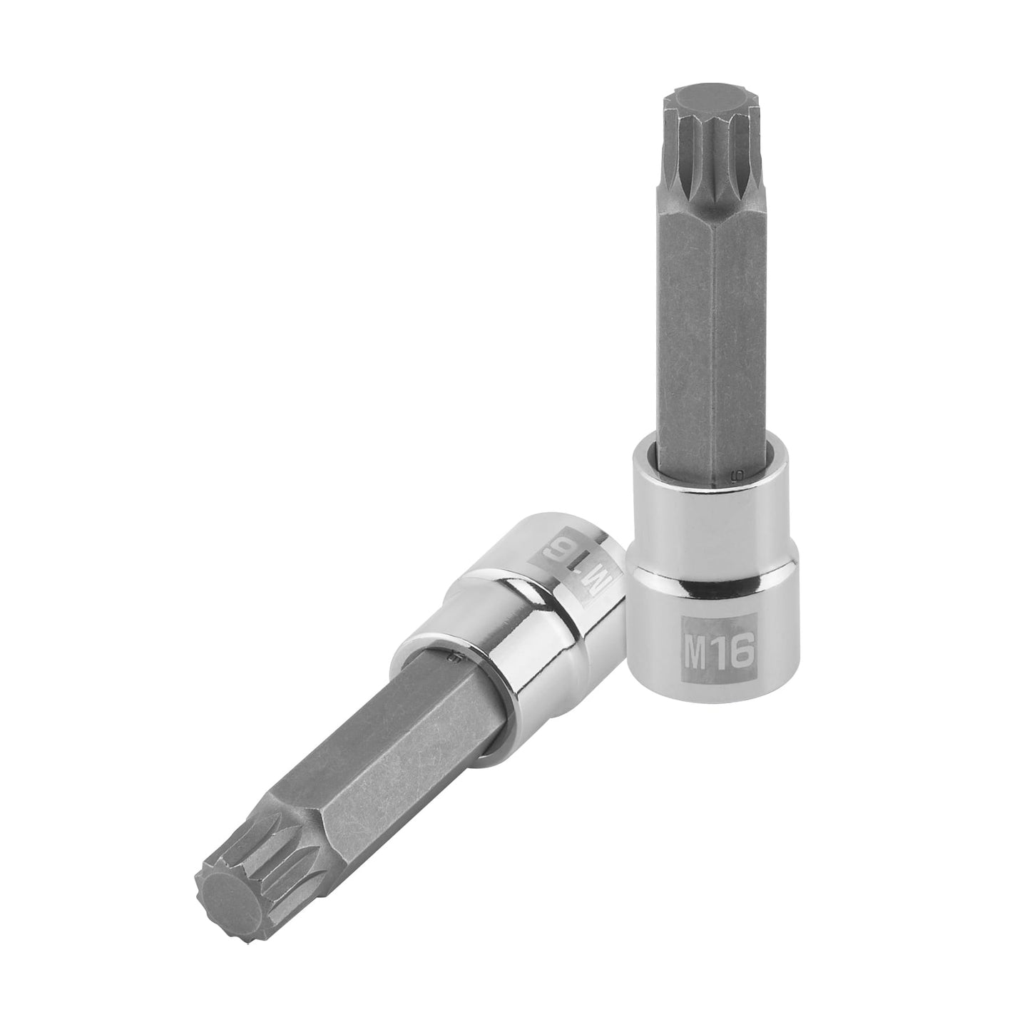 D-1216-BL Dado punta larga bristol M16, cuadro 1/2", Truper