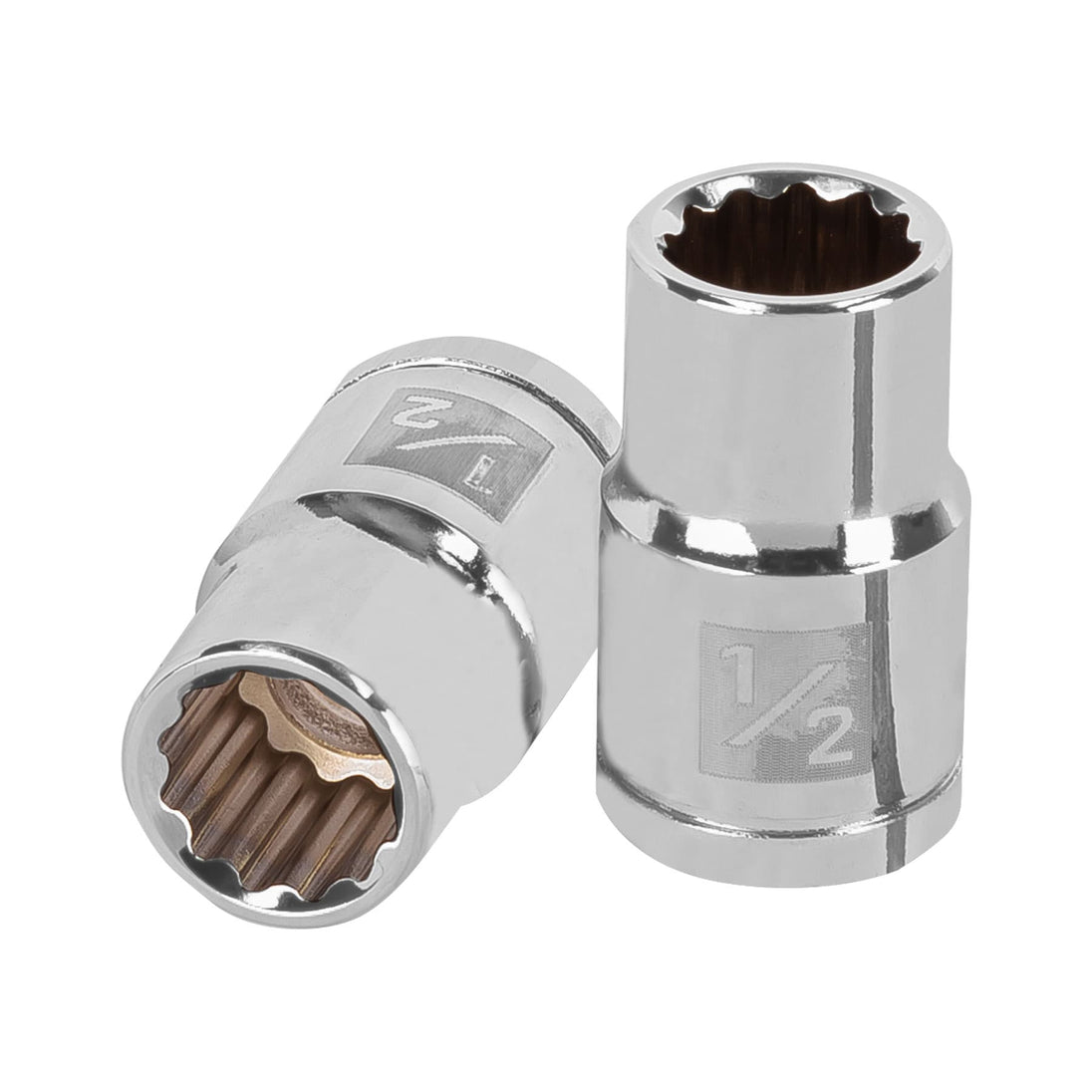 D-1216 Dado de 1/2", 12 puntas, cuadro 1/2", Truper