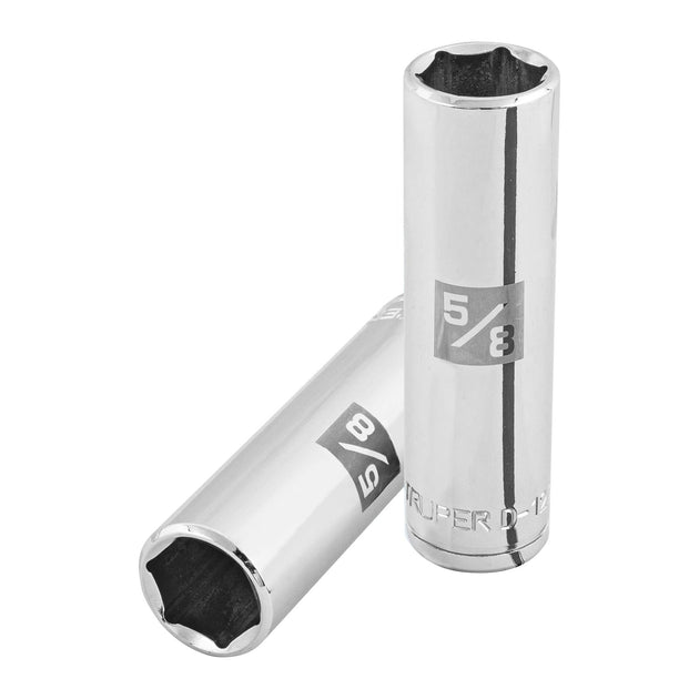 D-1220-HL Dado largo de 5/8", 6 puntas, cuadro 1/2", Truper