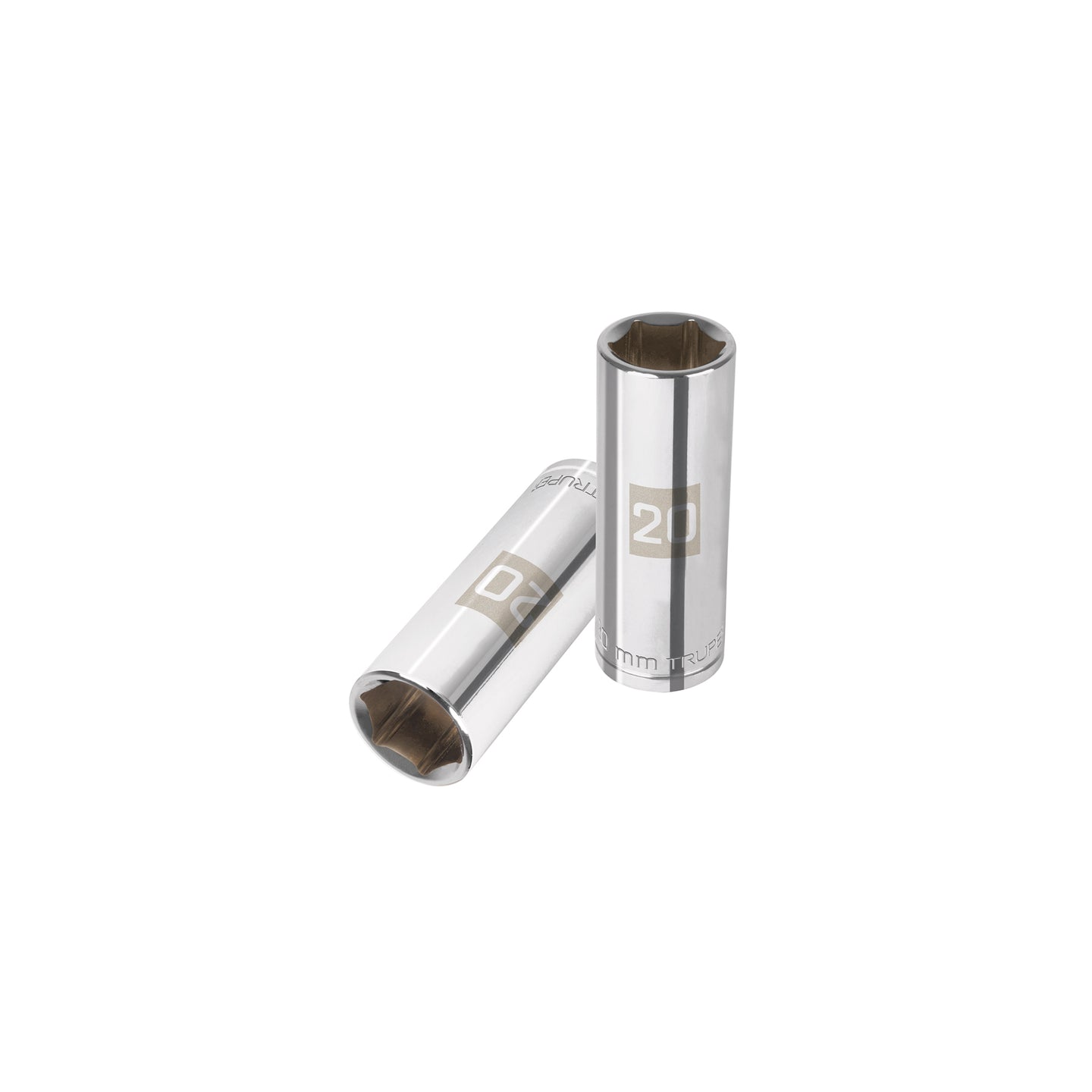 D-1220-ML Dado largo de 20 mm, 6 puntas, cuadro 1/2", Truper