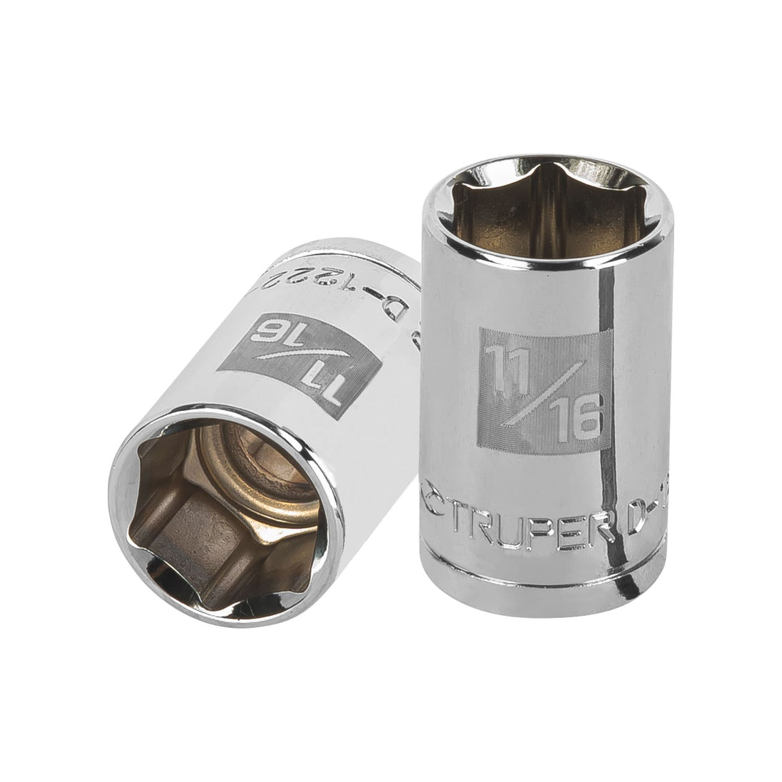 D-1222-H Dado de 11/16", 6 puntas, cuadro 1/2", Truper