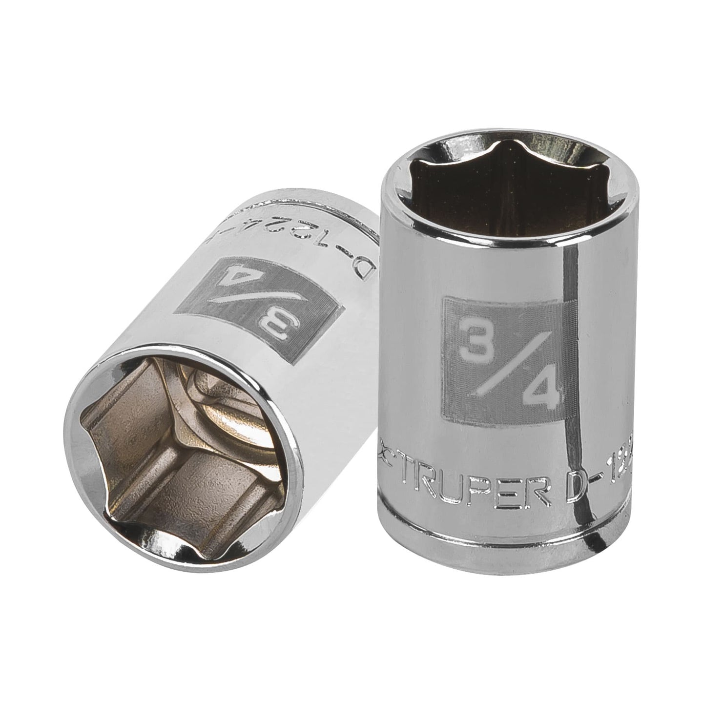 D-1224-H Dado de 3/4", 6 puntas, cuadro 1/2", Truper