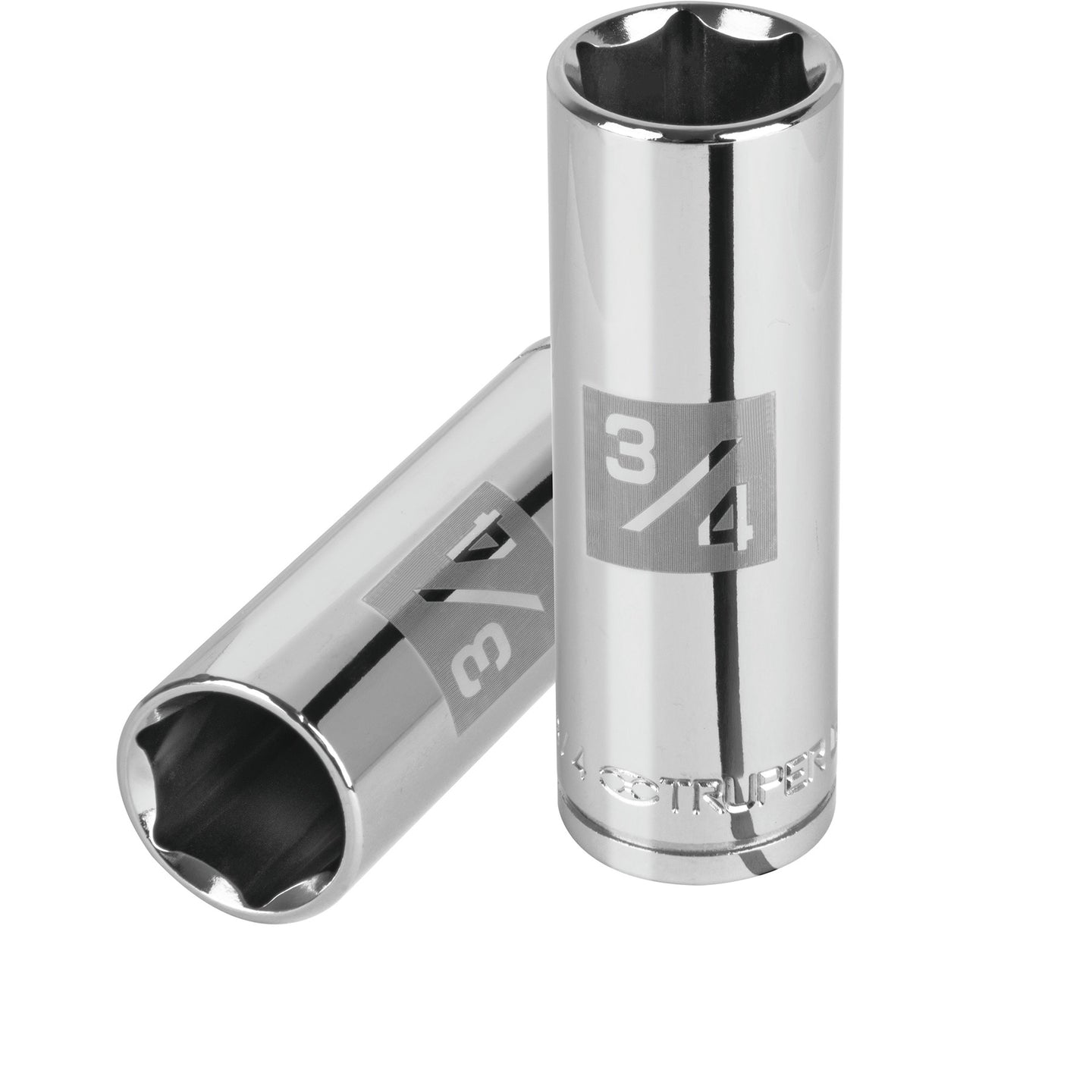 D-1224-HL Dado largo de 3/4", 6 puntas, cuadro 1/2", Truper
