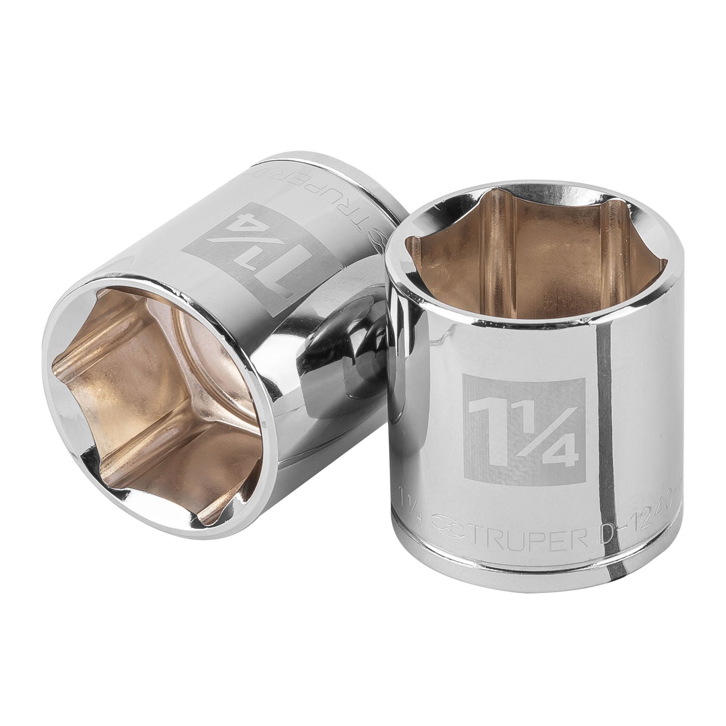 D-1240-H Dado de 1-1/4", 6 puntas, cuadro 1/2", Truper