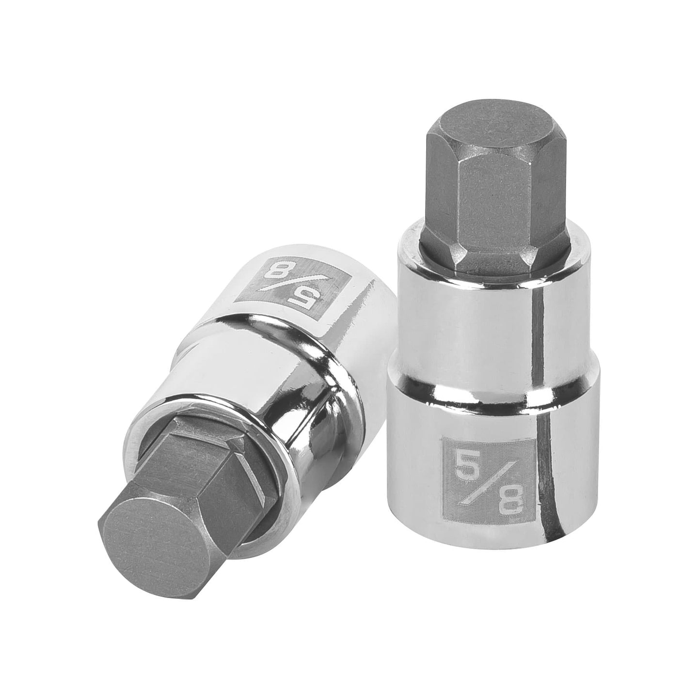 D-1241-5/8 Dado punta hexagonal de 5/8", cuadro 1/2", Truper