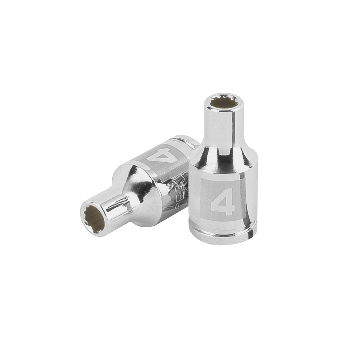 D-1404-BM Dado de 4 mm, 12 puntas, cuadro 1/4", Truper