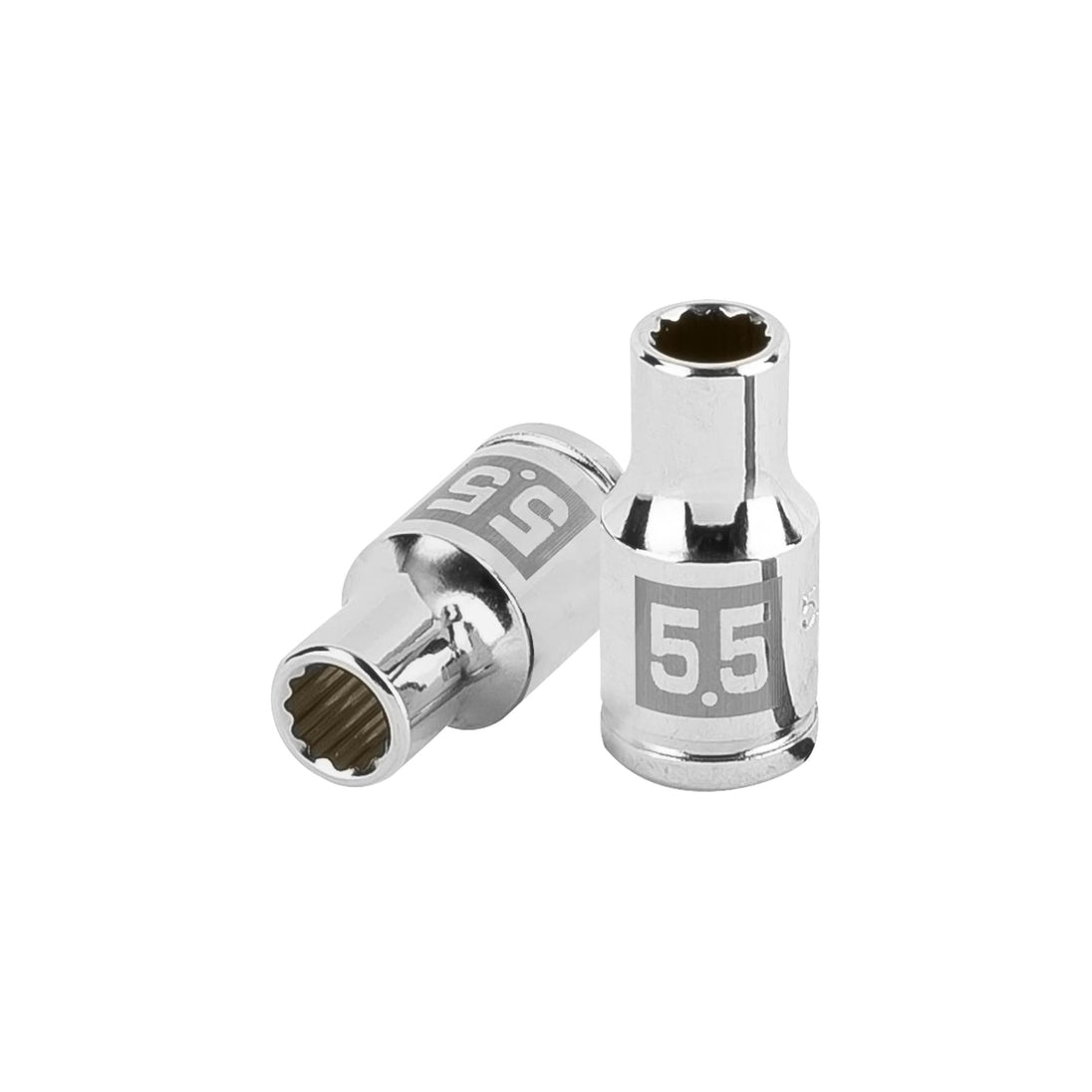 D-14055-BM Dado de 5.5 mm, 12 puntas, cuadro 1/4", Truper