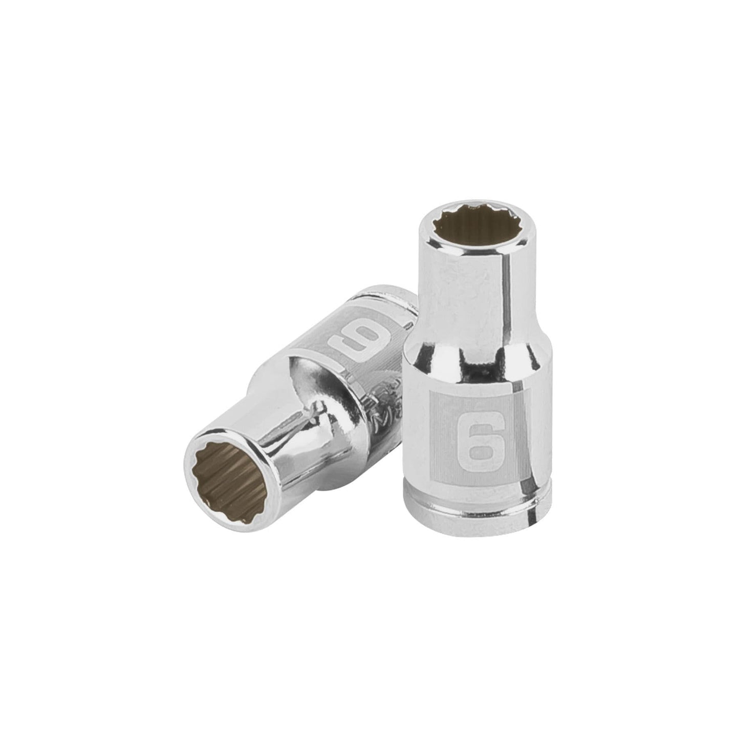 D-1406-BM Dado de 6 mm, 12 puntas, cuadro 1/4", Truper