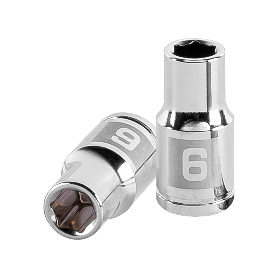 D-1406-M Dado de 6 mm, 6 puntas, cuadro 1/4", Truper
