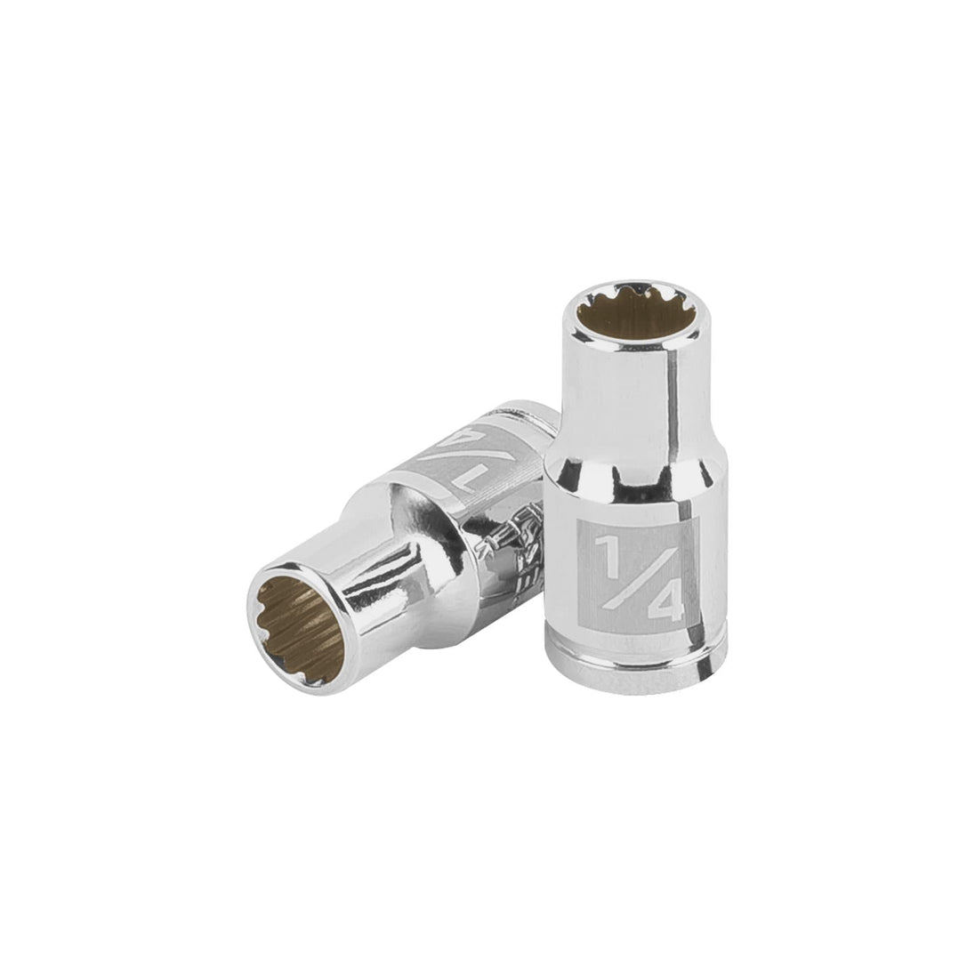 D-1408-B Dado de 1/4", 12 puntas, cuadro 1/4", Truper