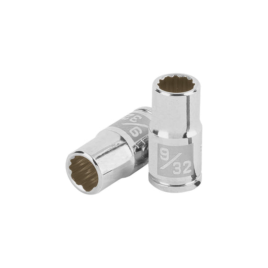 D-1409-B Dado de 9/32", 12 puntas, cuadro 1/4", Truper
