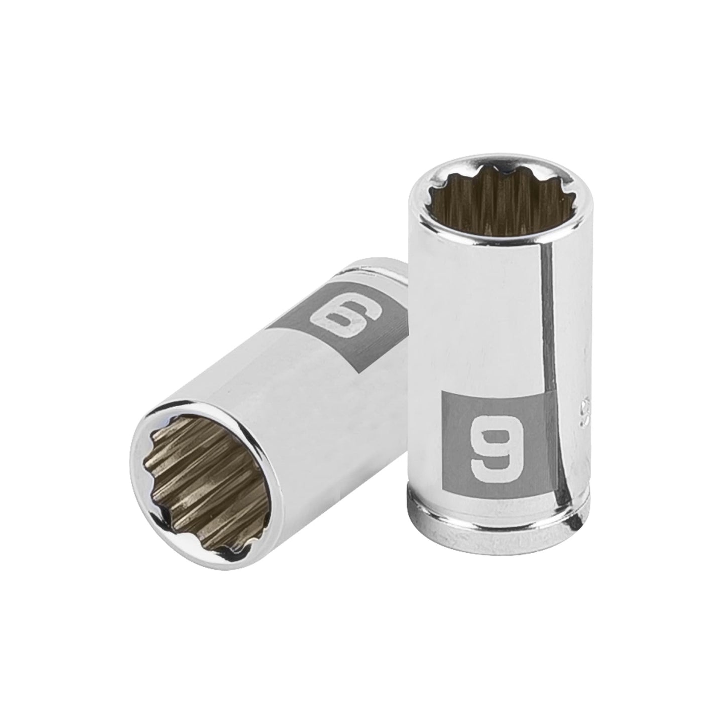 D-1409-BM Dado de 9 mm, 12 puntas, cuadro 1/4", Truper