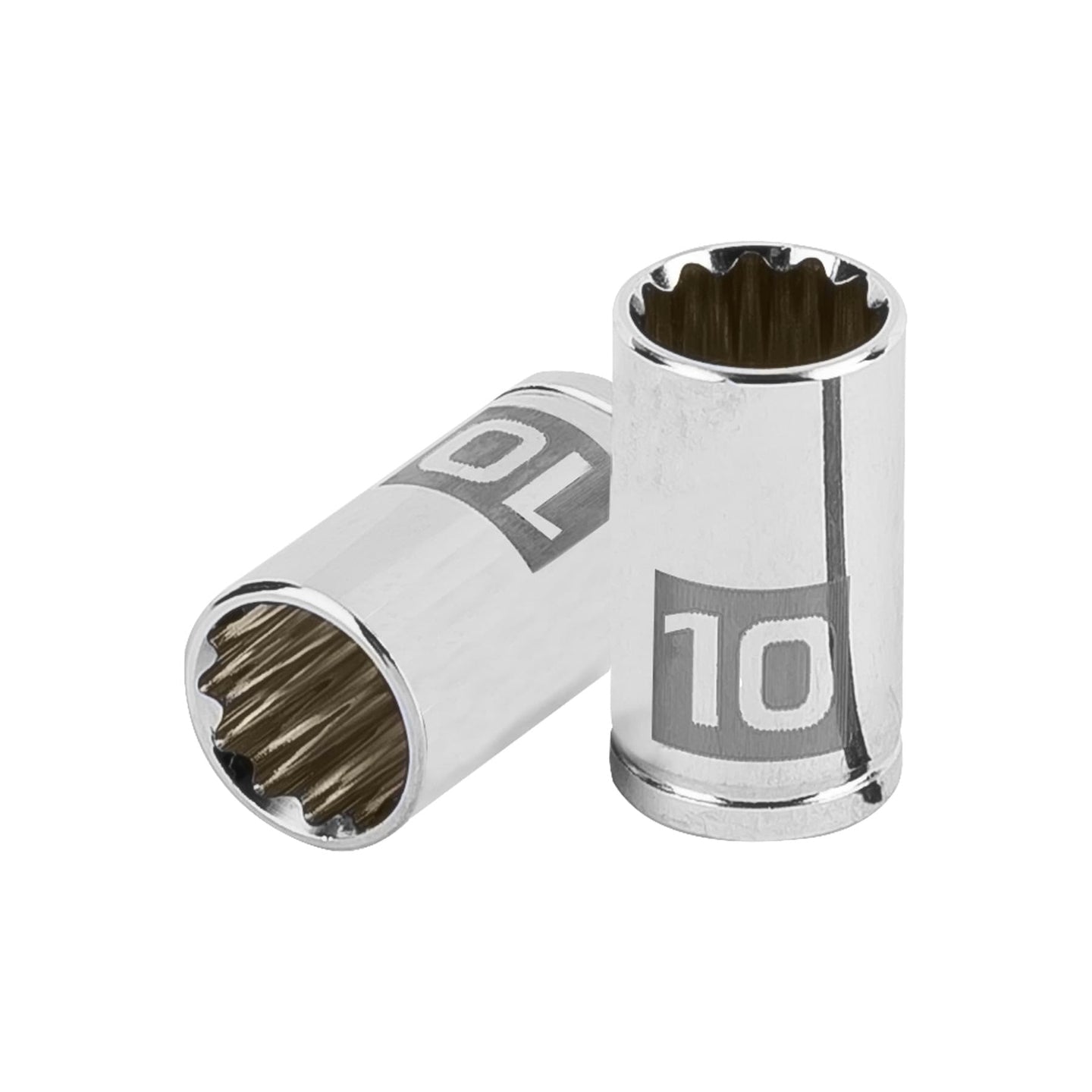 D-1410-BM Dado de 10 mm, 12 puntas, cuadro 1/4", Truper