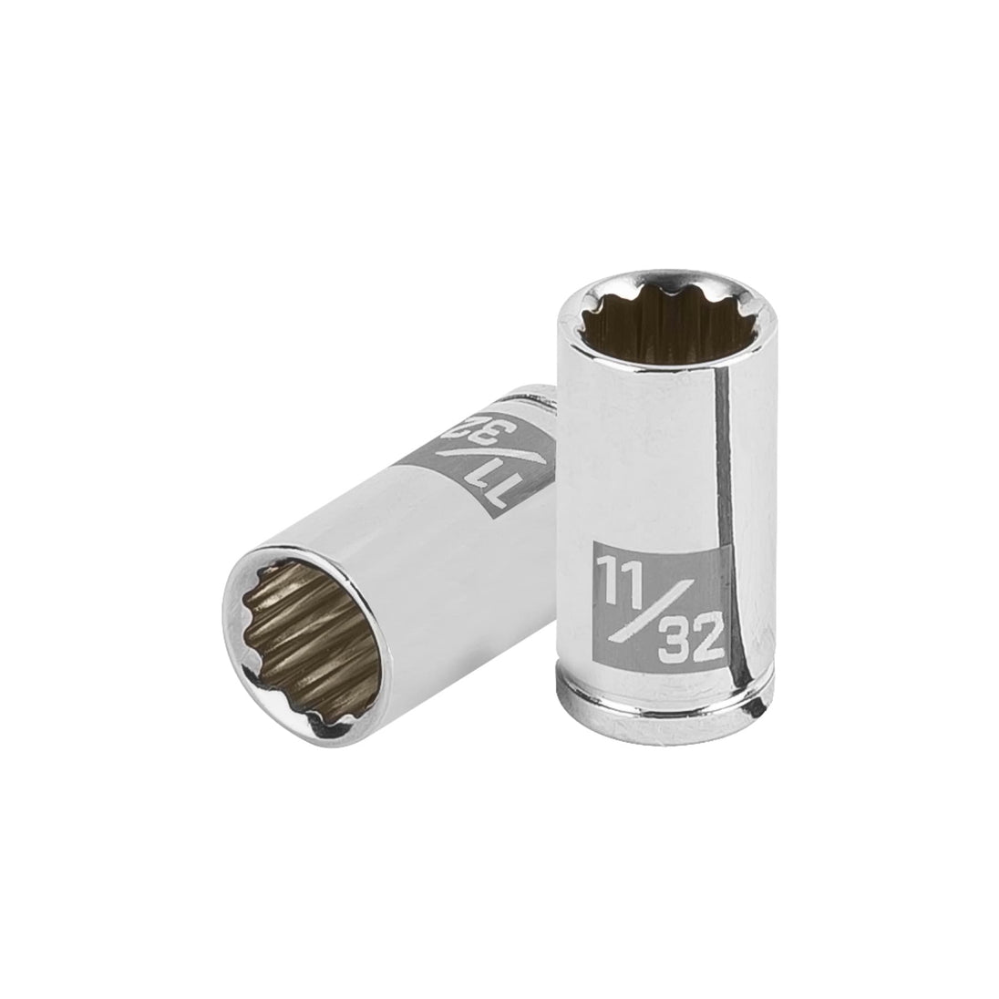 D-1411-B Dado de 11/32", 12 puntas, cuadro 1/4", Truper