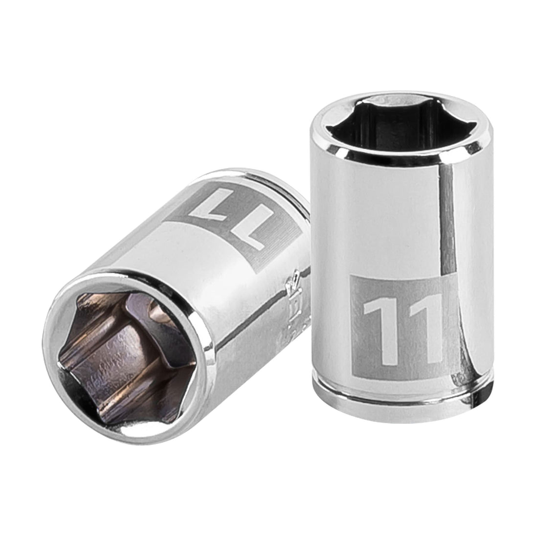 D-1411-M Dado de 11 mm, 6 puntas, cuadro 1/4", Truper