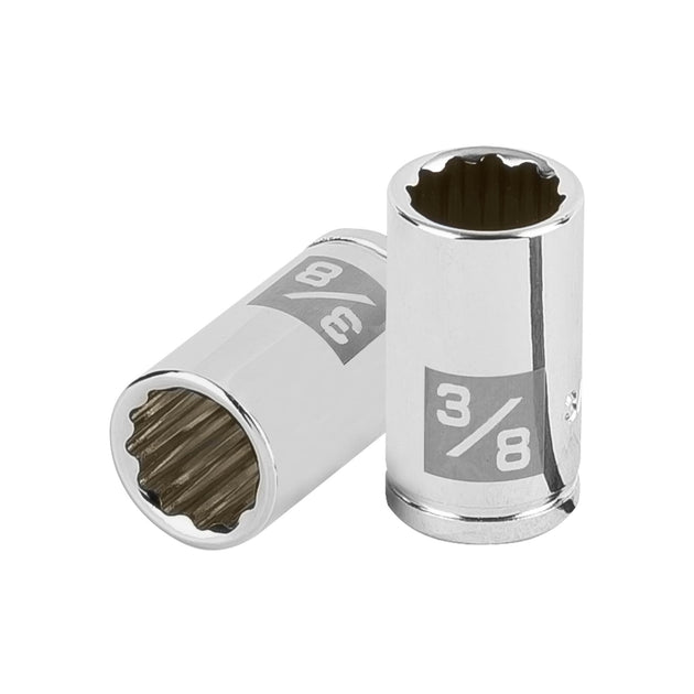 D-1412-B Dado de 3/8", 12 puntas, cuadro 1/4", Truper