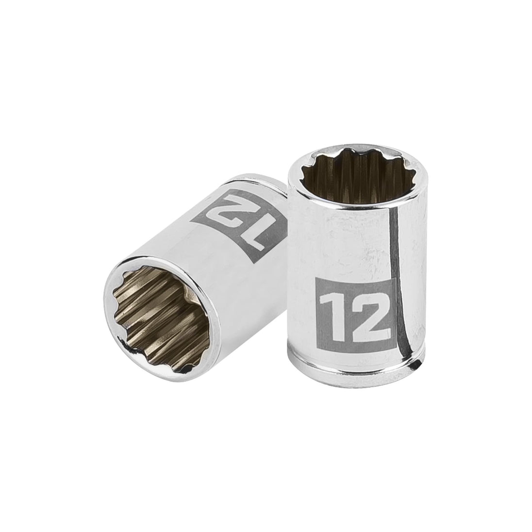 D-1412-BM Dado de 12 mm, 12 puntas, cuadro 1/4", Truper
