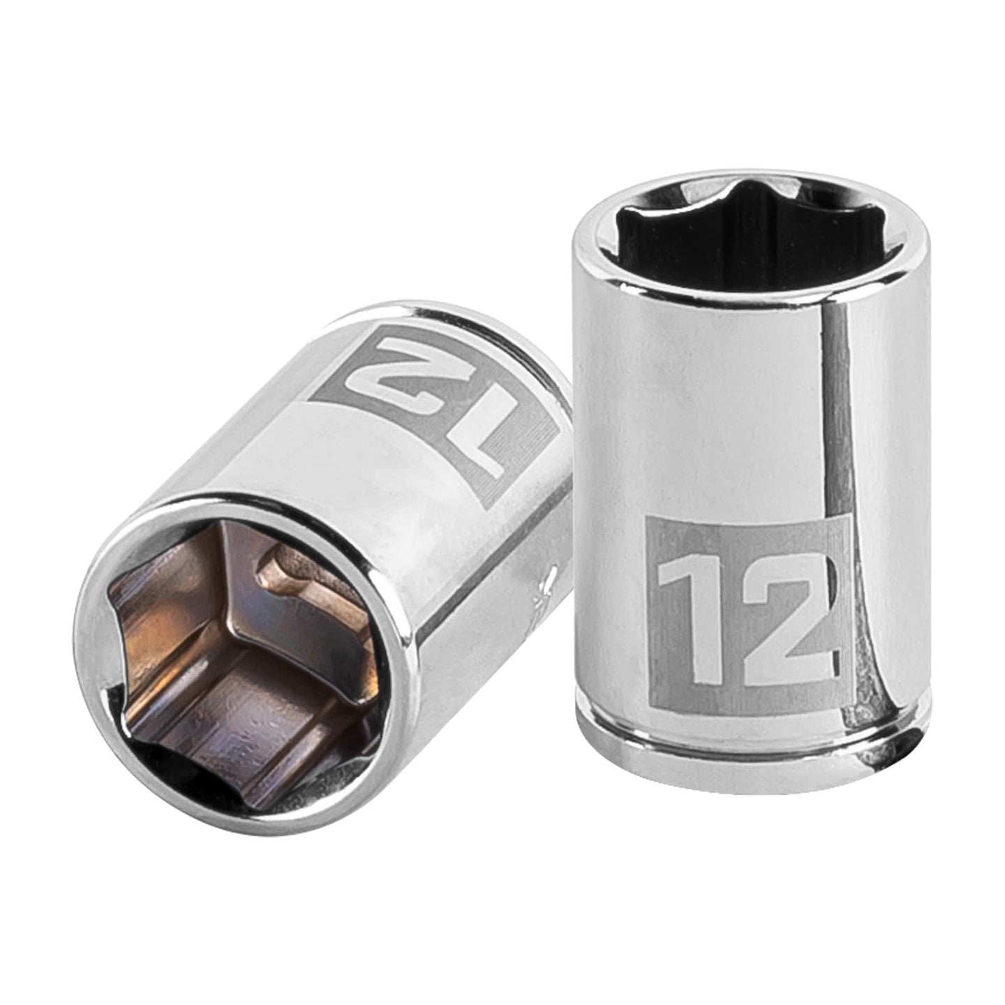 D-1412-M Dado de 12 mm, 6 puntas, cuadro 1/4", Truper