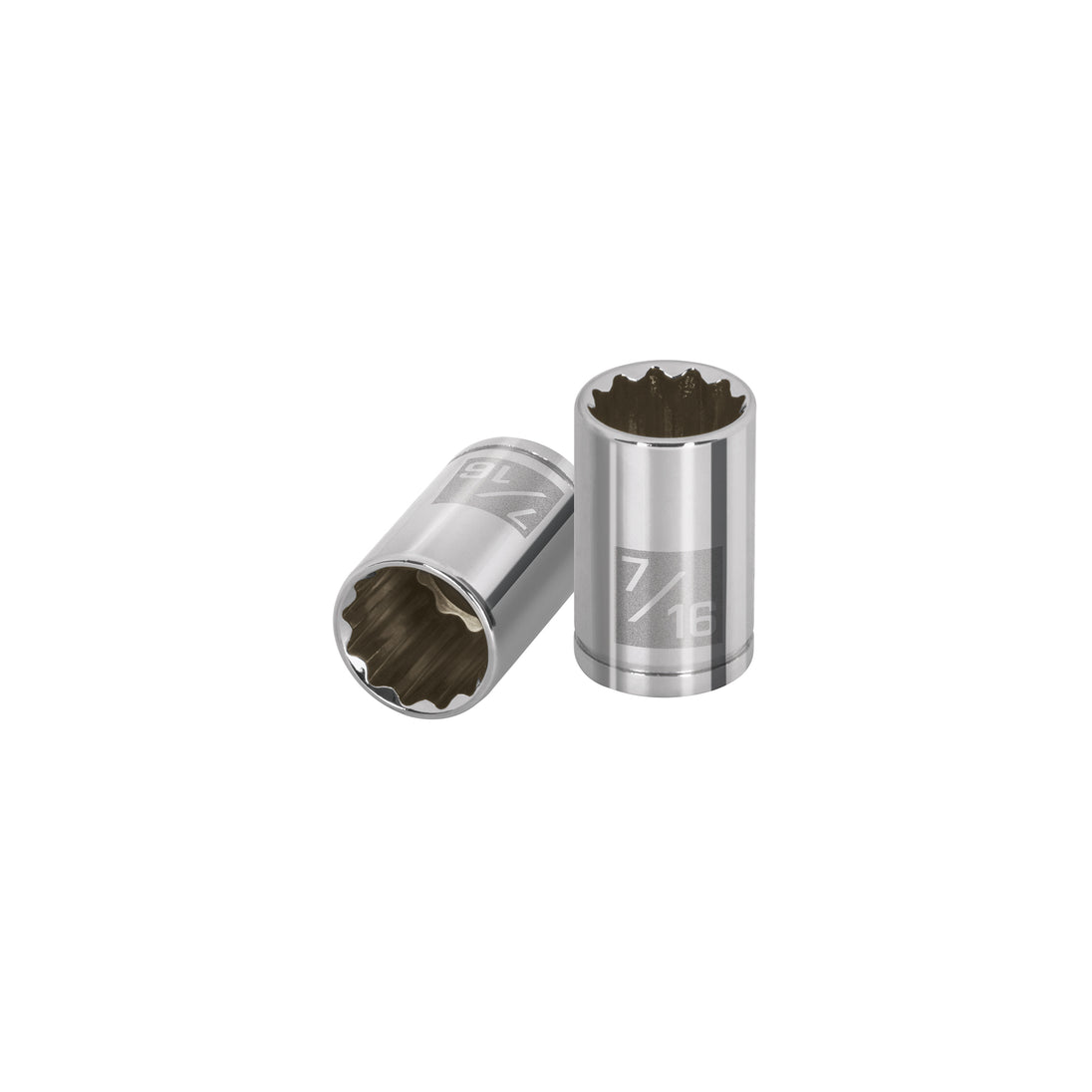 D-1414-B Dado de 7/16", 12 puntas, cuadro 1/4", Truper