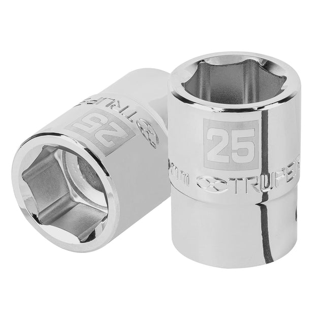 D-3425-M Dado de 25 mm, 6 puntas, cuadro 3/4", Truper