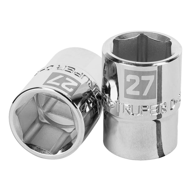 D-3427-M Dado de 27 mm, 6 puntas, cuadro 3/4", Truper