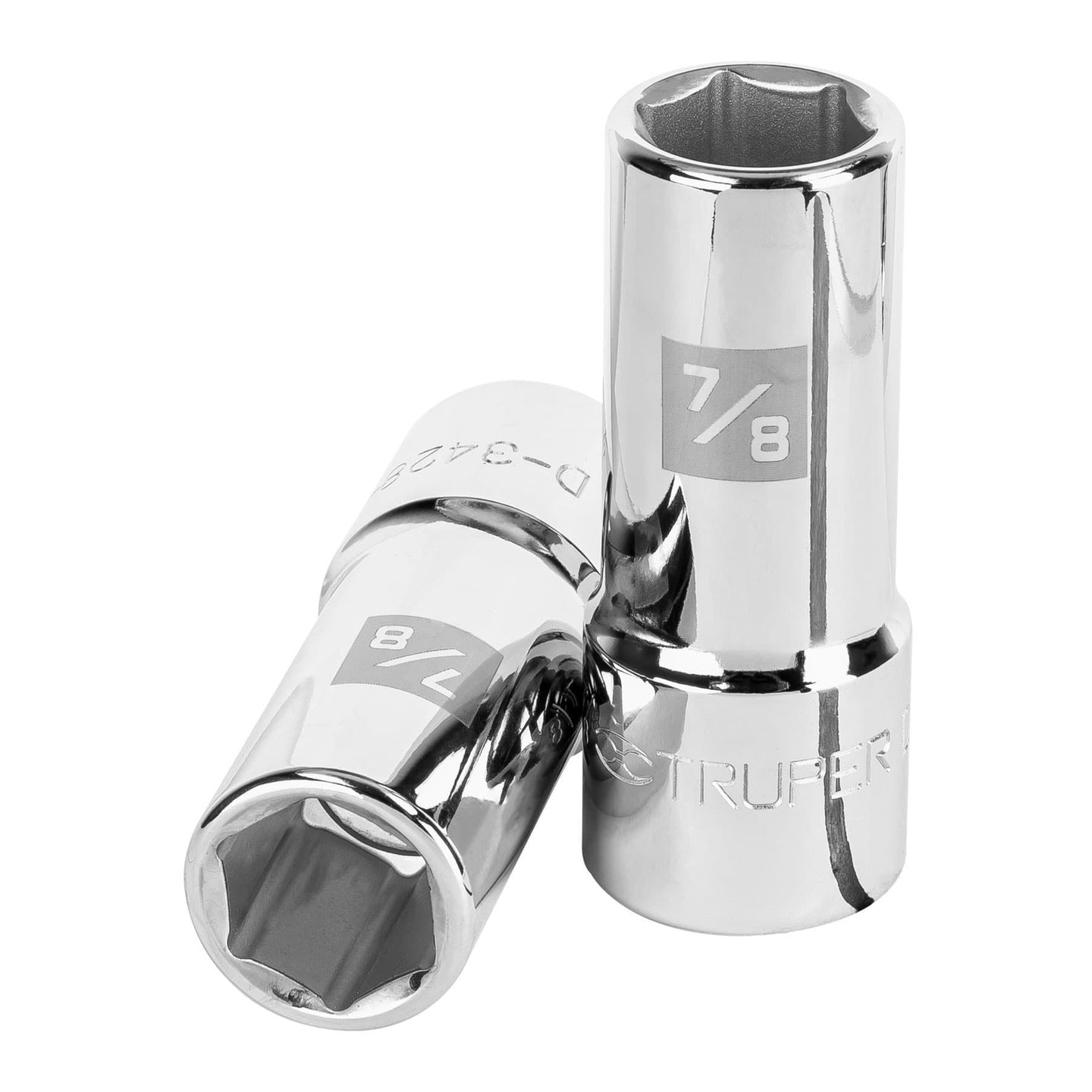 D-3428-HL Dado largo de 7/8", 6 puntas, cuadro 3/4", Truper