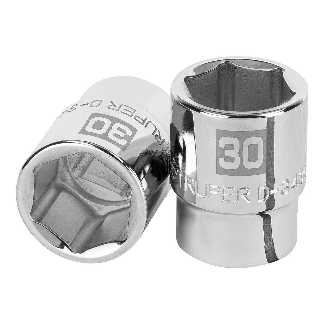 D-3430-M Dado de 30 mm, 6 puntas, cuadro 3/4", Truper