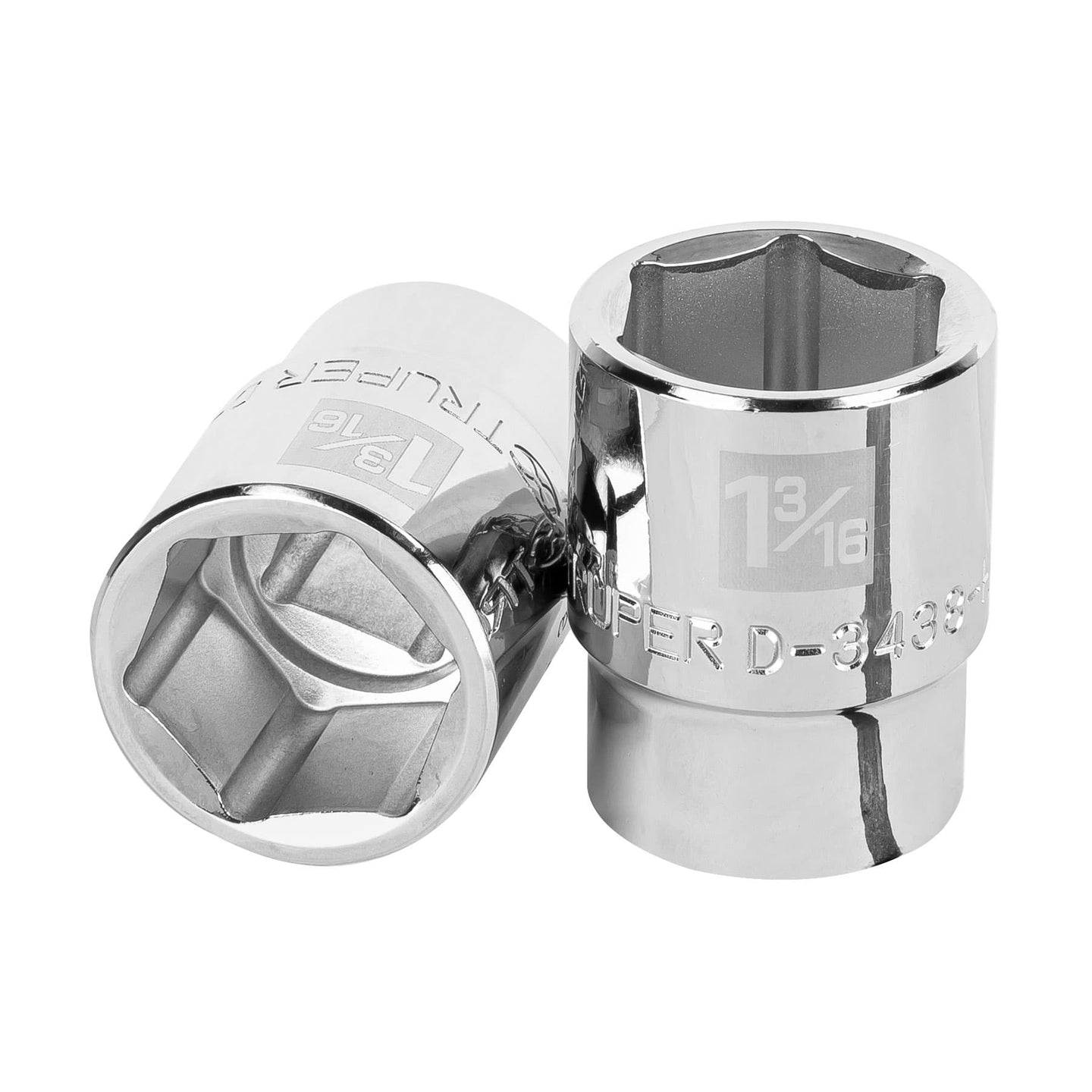 D-3438-H Dado de 1-3/16", 6 puntas, cuadro 3/4", Truper