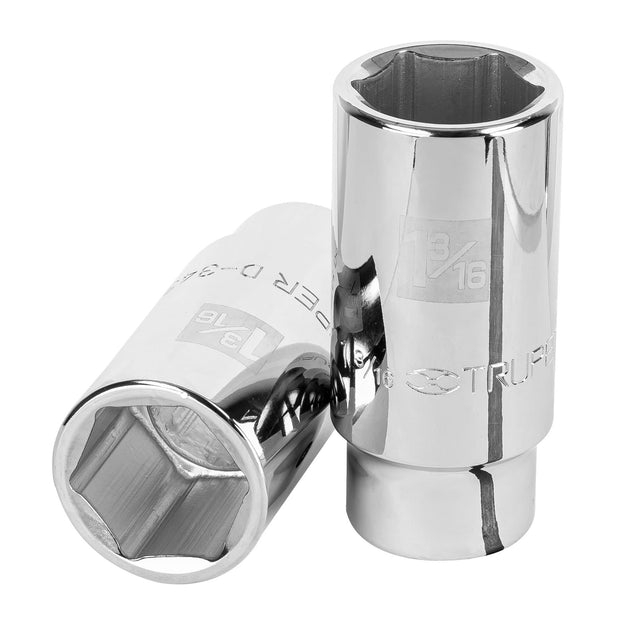 D-3438-HL Dado largo de 1-3/16", 6 puntas, cuadro 3/4", Truper