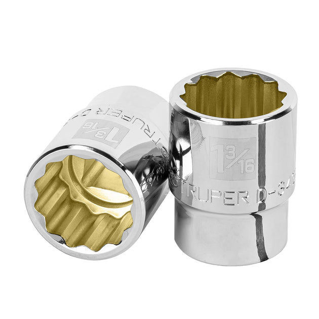 D-3438 Dado de 1-3/16", 12 puntas, cuadro 3/4", Truper