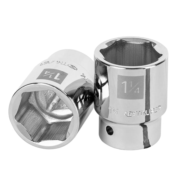 D-3440-H Dado de 1-1/4", 6 puntas, cuadro 3/4", Truper