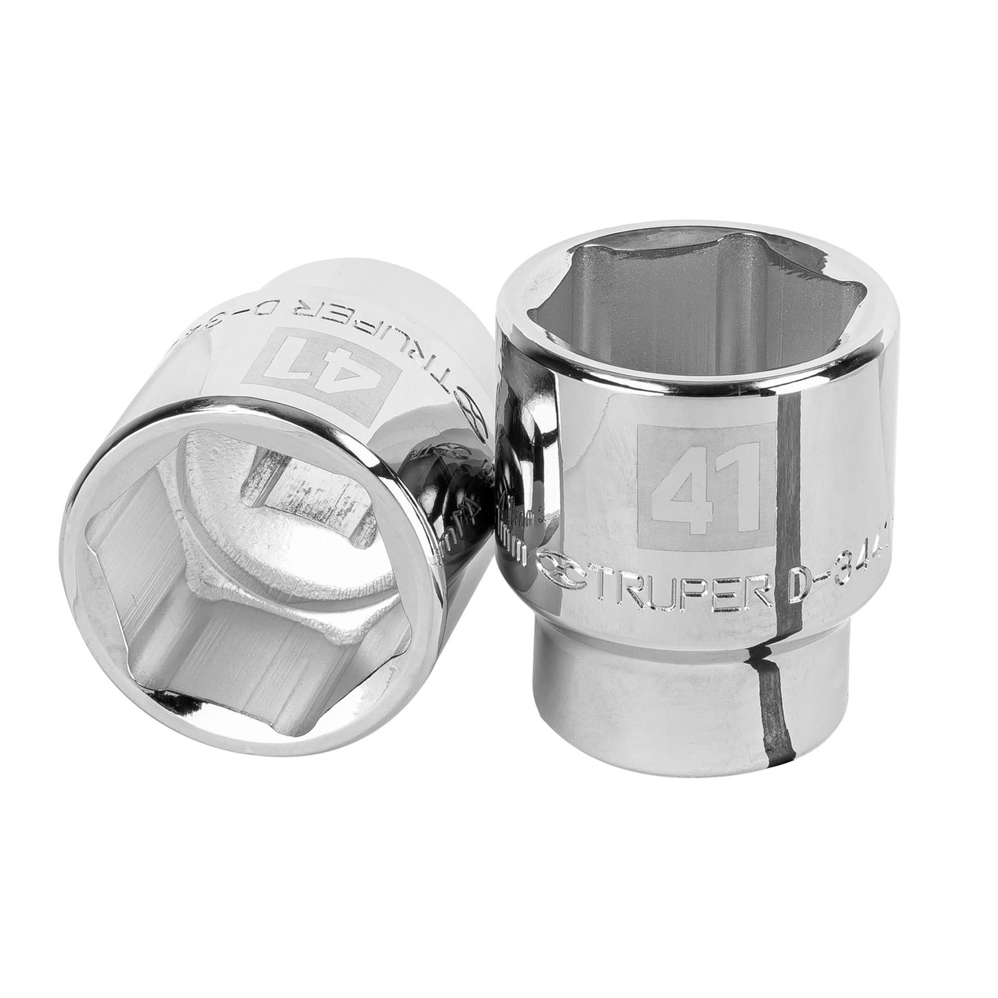 D-3441-M Dado de 41 mm, 6 puntas, cuadro 3/4", Truper