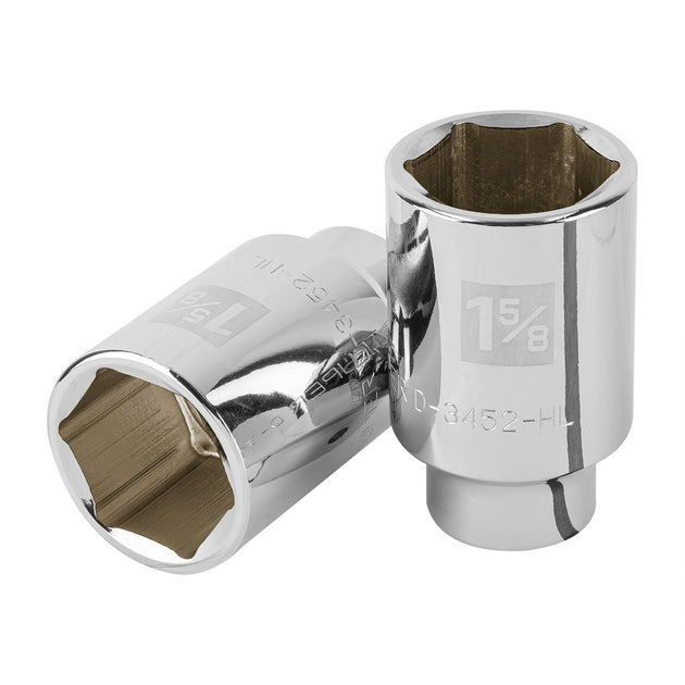 D-3452-HL Dado largo de 1-5/8", 6 puntas, cuadro 3/4", Truper