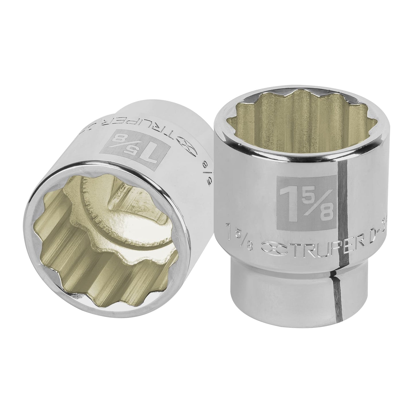 D-3452 Dado de 1-5/8", 12 puntas, cuadro 3/4", Truper
