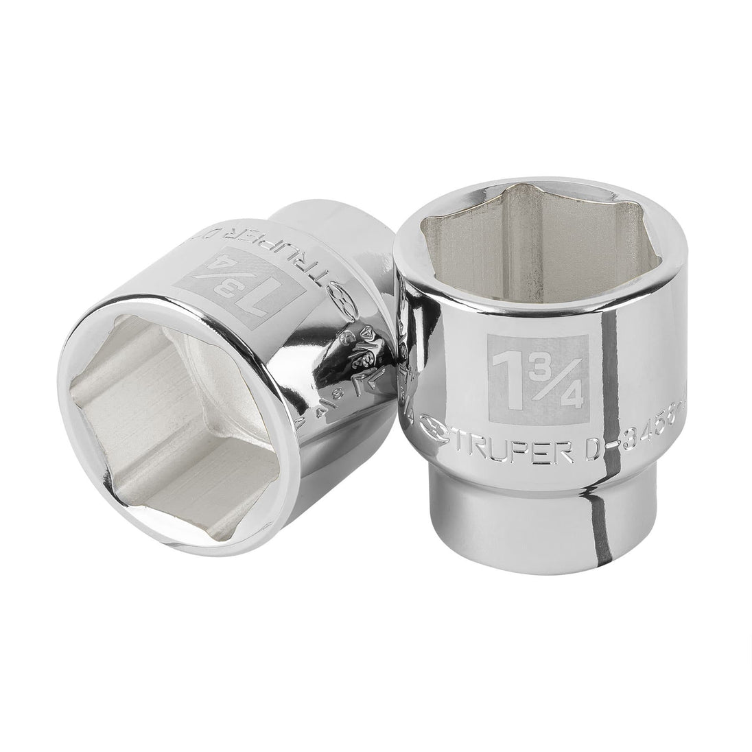 D-3456-H Dado de 1-3/4", 6 puntas, cuadro 3/4", Truper