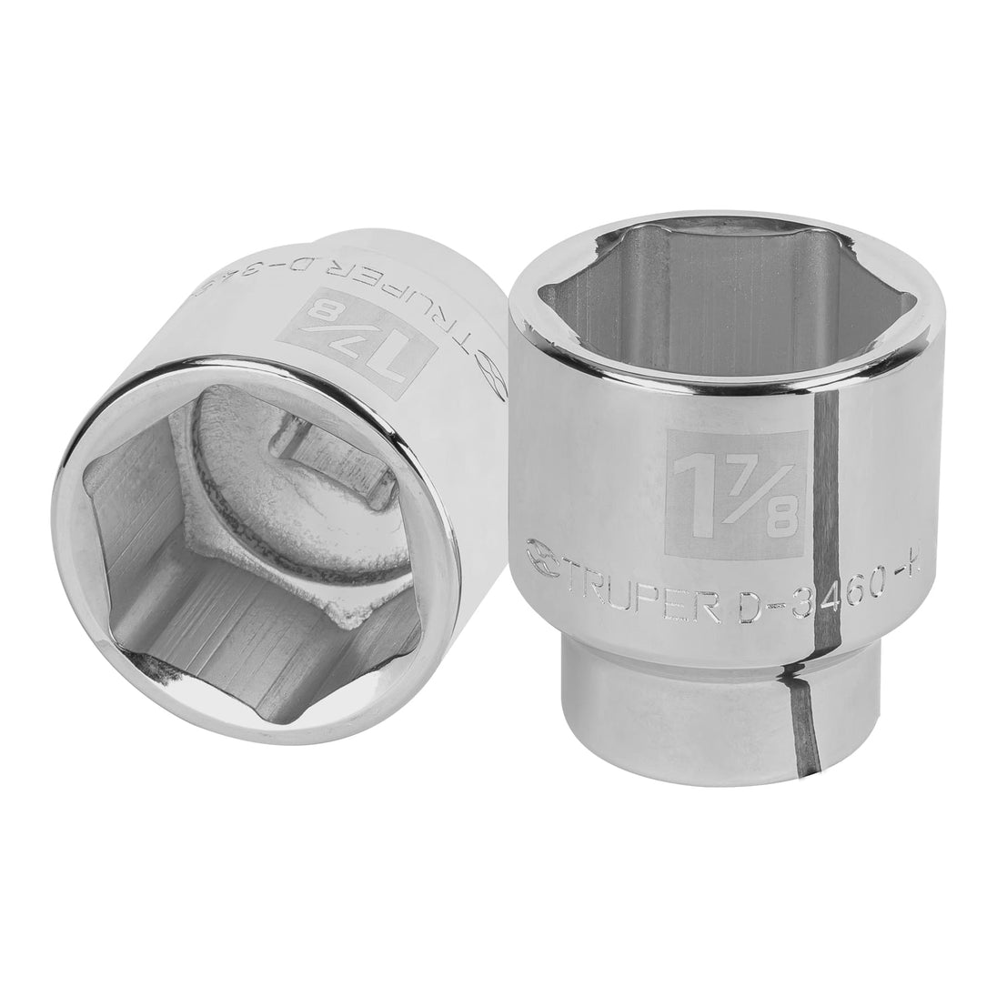 D-3460-H Dado de 1-7/8", 6 puntas, cuadro 3/4", Truper