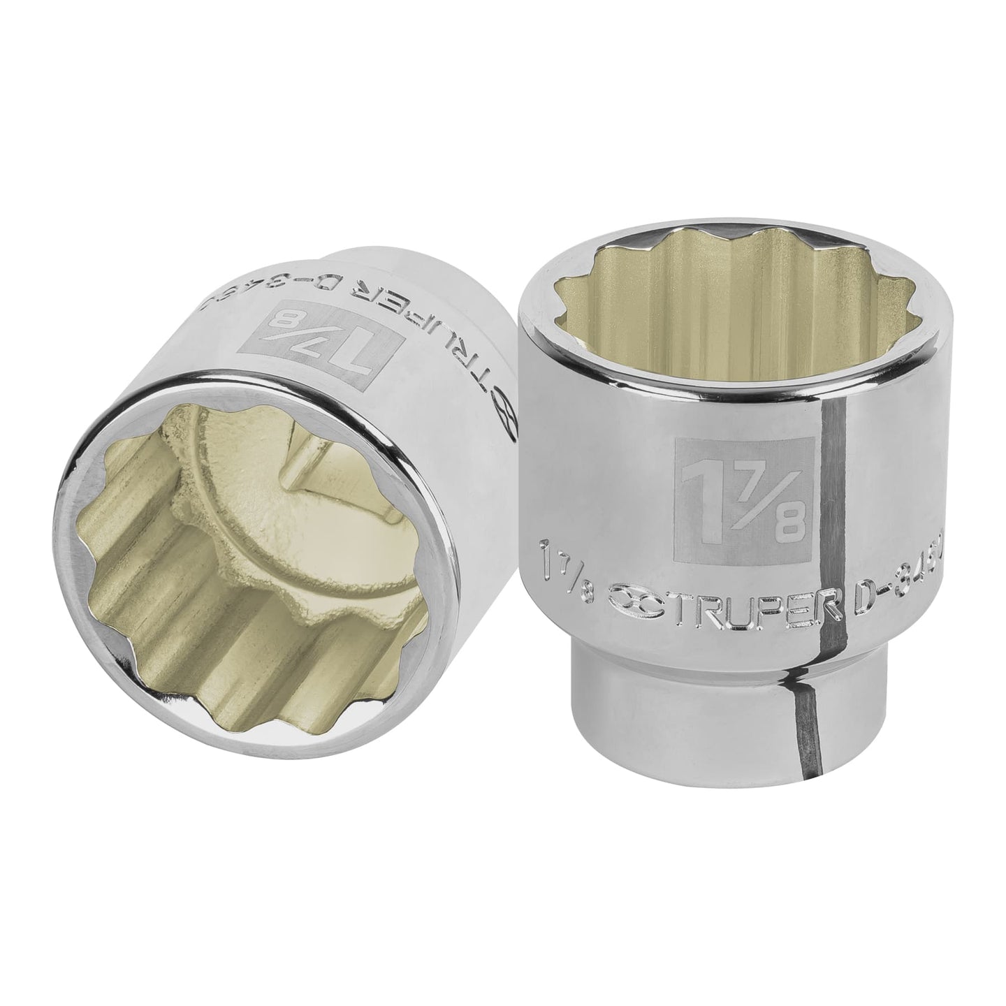 D-3460 Dado de 1-7/8", 12 puntas, cuadro 3/4", Truper