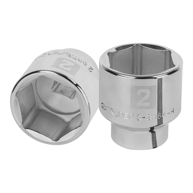 D-3464-H Dado de 2", 6 puntas, cuadro 3/4", Truper