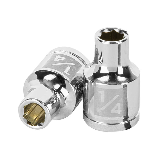 D-3808-H Dado de 1/4", 6 puntas, cuadro 3/8", Truper